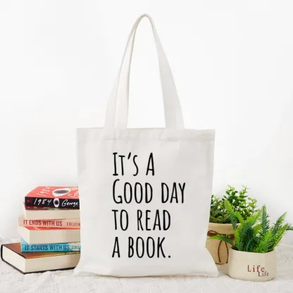 Pagewings It's A Good Day To Read A Book Tote Bag