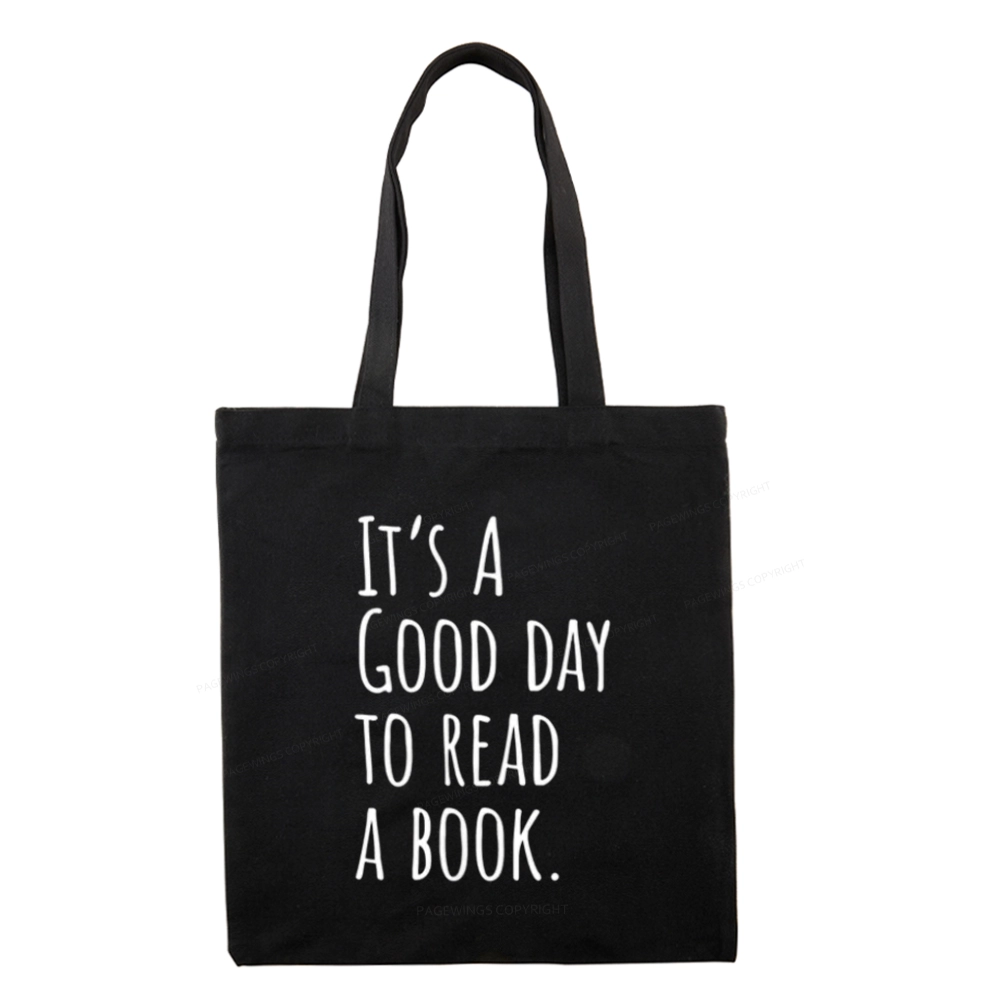 Pagewings It's A Good Day To Read A Book Tote Bag