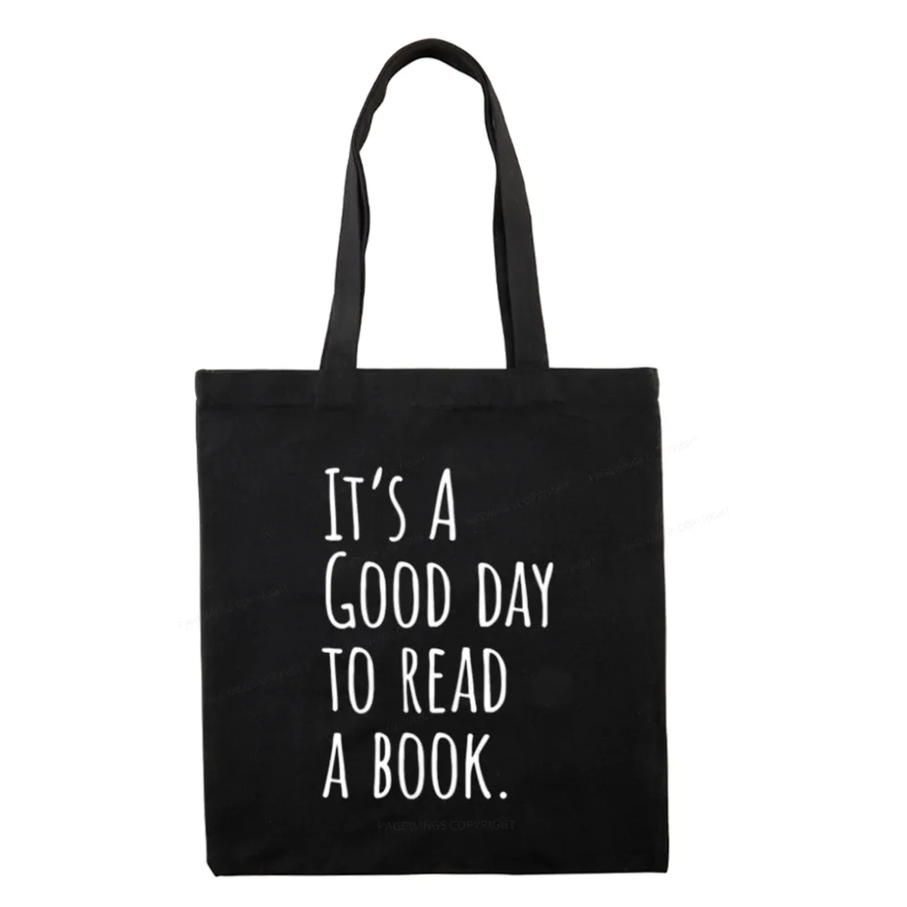 Pagewings It's A Good Day To Read A Book Tote Bag
