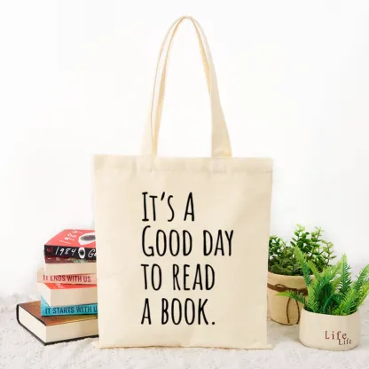 Pagewings It's A Good Day To Read A Book Tote Bag