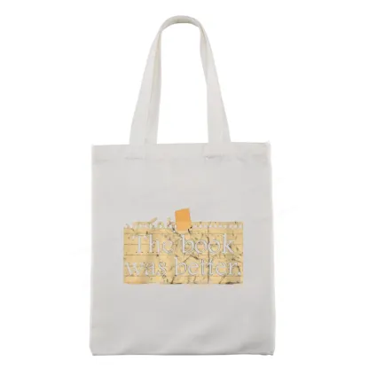 Pagewings The Book Was Better Tote Bag