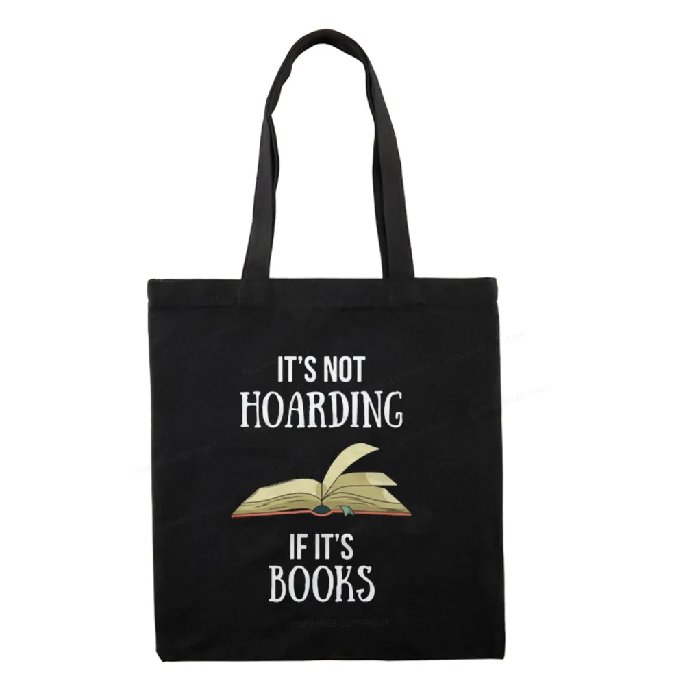 Pagewings It's Not Hoarding If It's Books Tote Bag