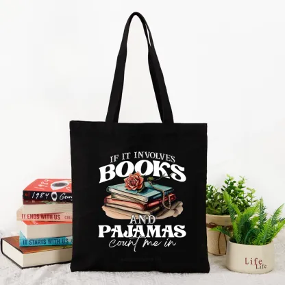 Pagewings Books And Pajamas Tote Bag