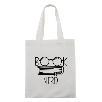Pagewings Book Nerd Tote Bag