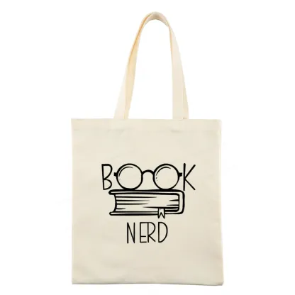 Pagewings Book Nerd Tote Bag