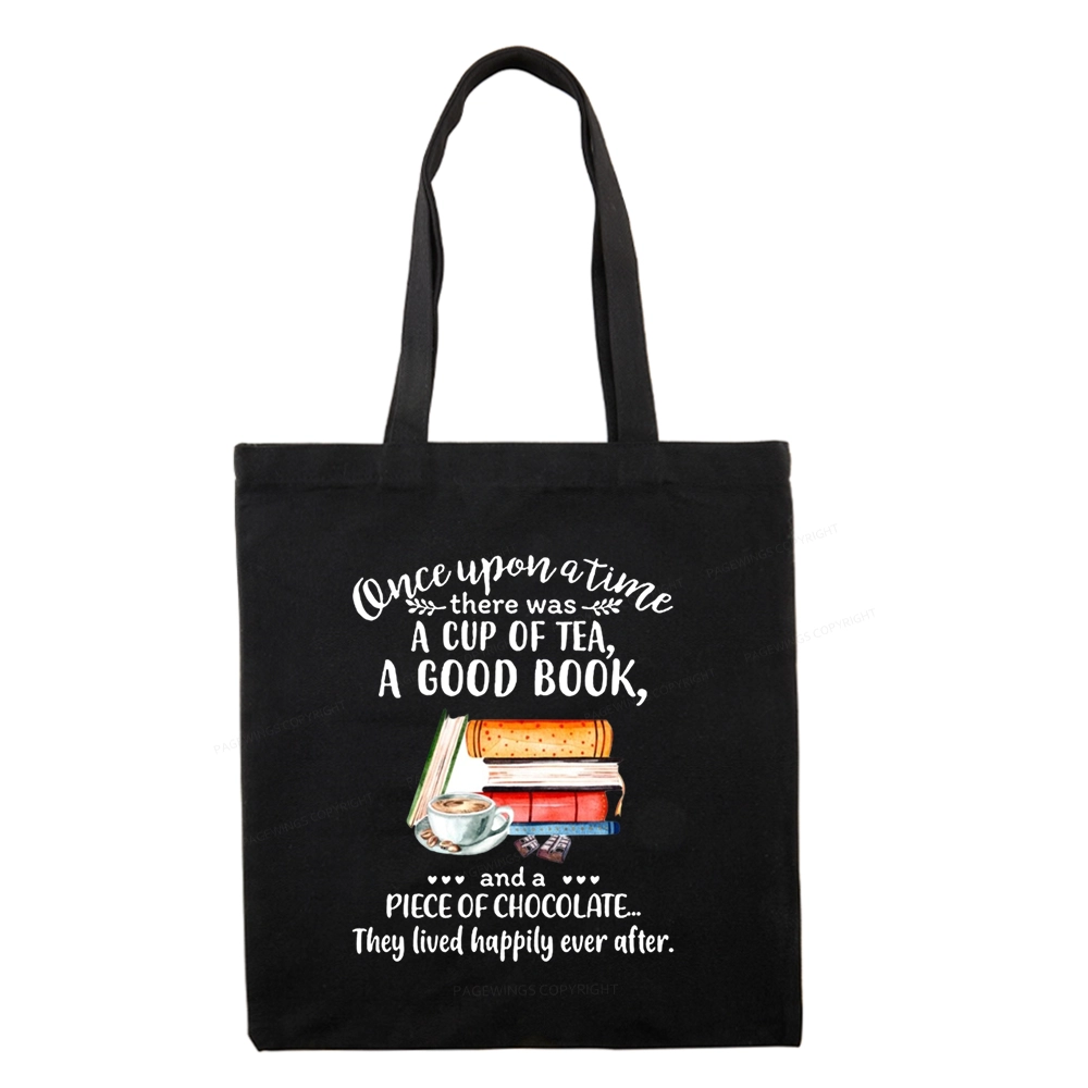 Pagewings Books And Chocolate Tote Bag
