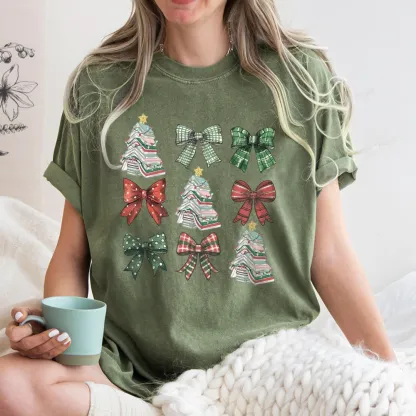 Pagewings Booked for Christmas Unisex Washed T-shirt