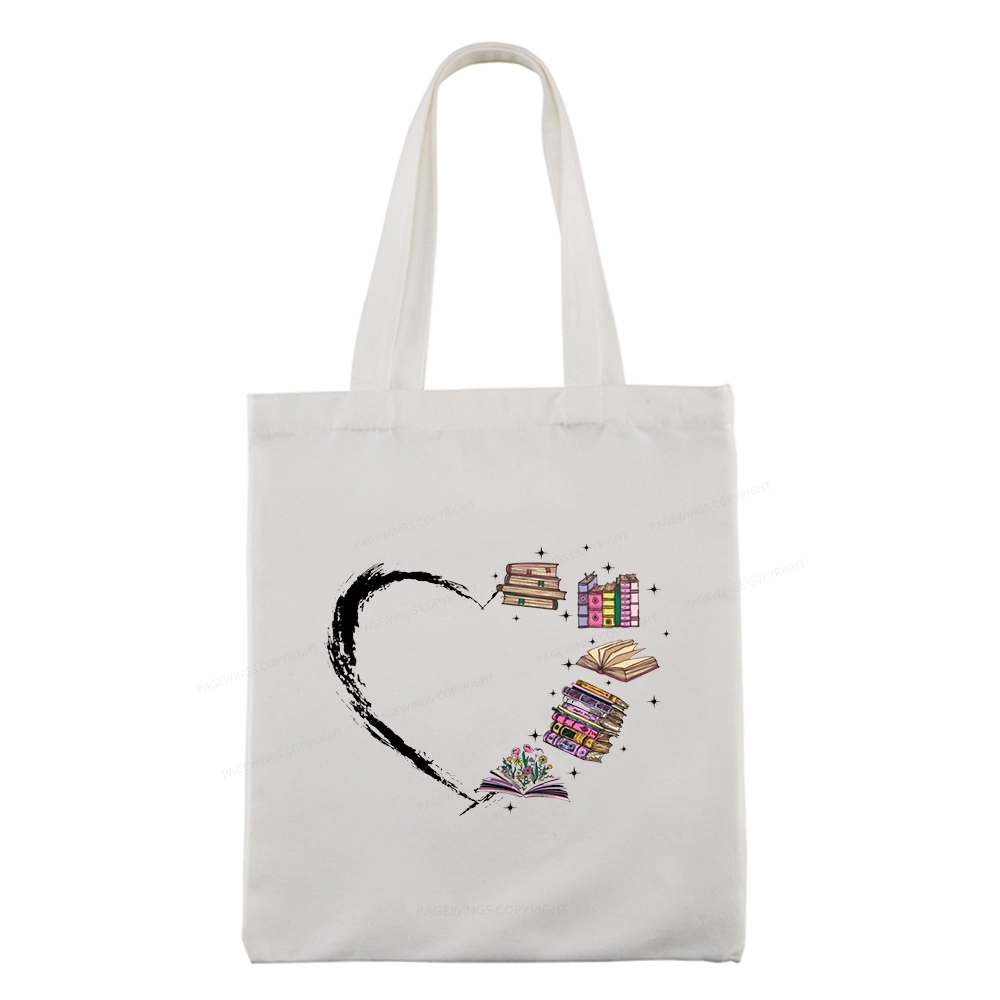 Pagewings Book Lover Tote Bag