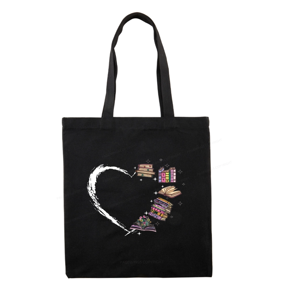 Pagewings Book Lover Tote Bag