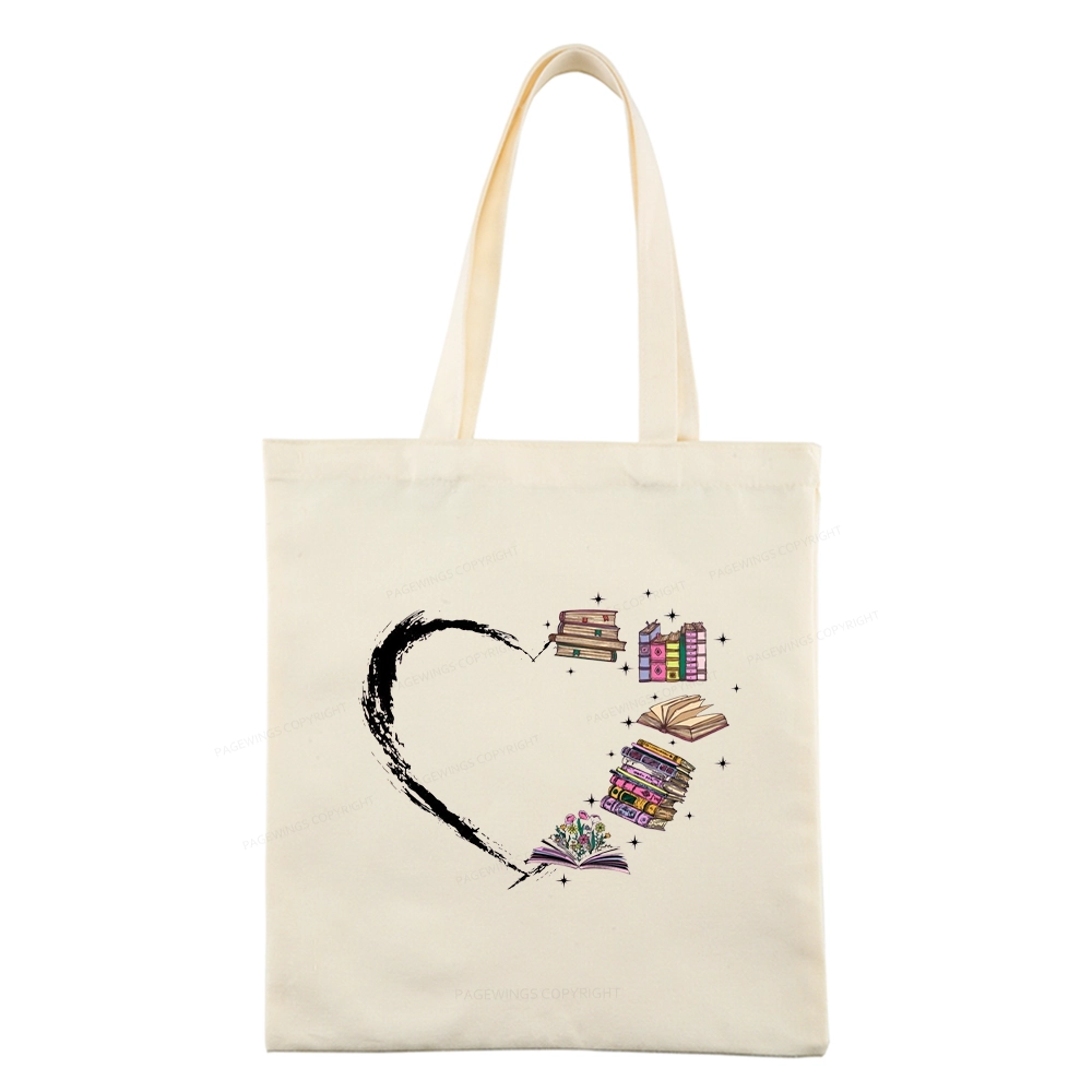Pagewings Book Lover Tote Bag