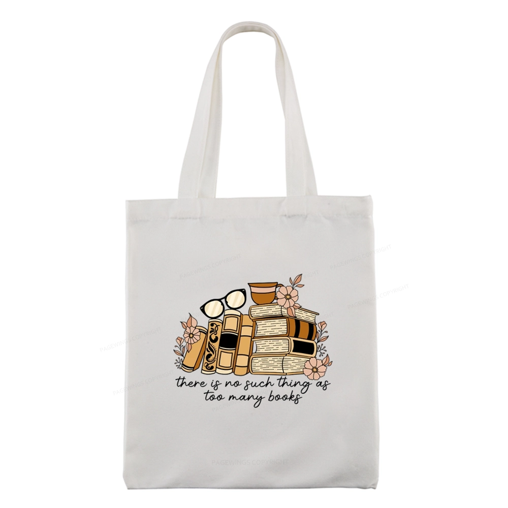 Pagewings Book Lover Tote Bag