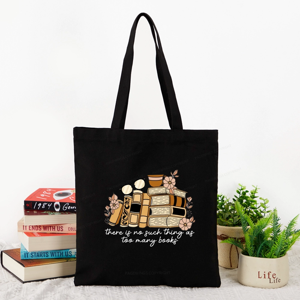 Pagewings Book Lover Tote Bag