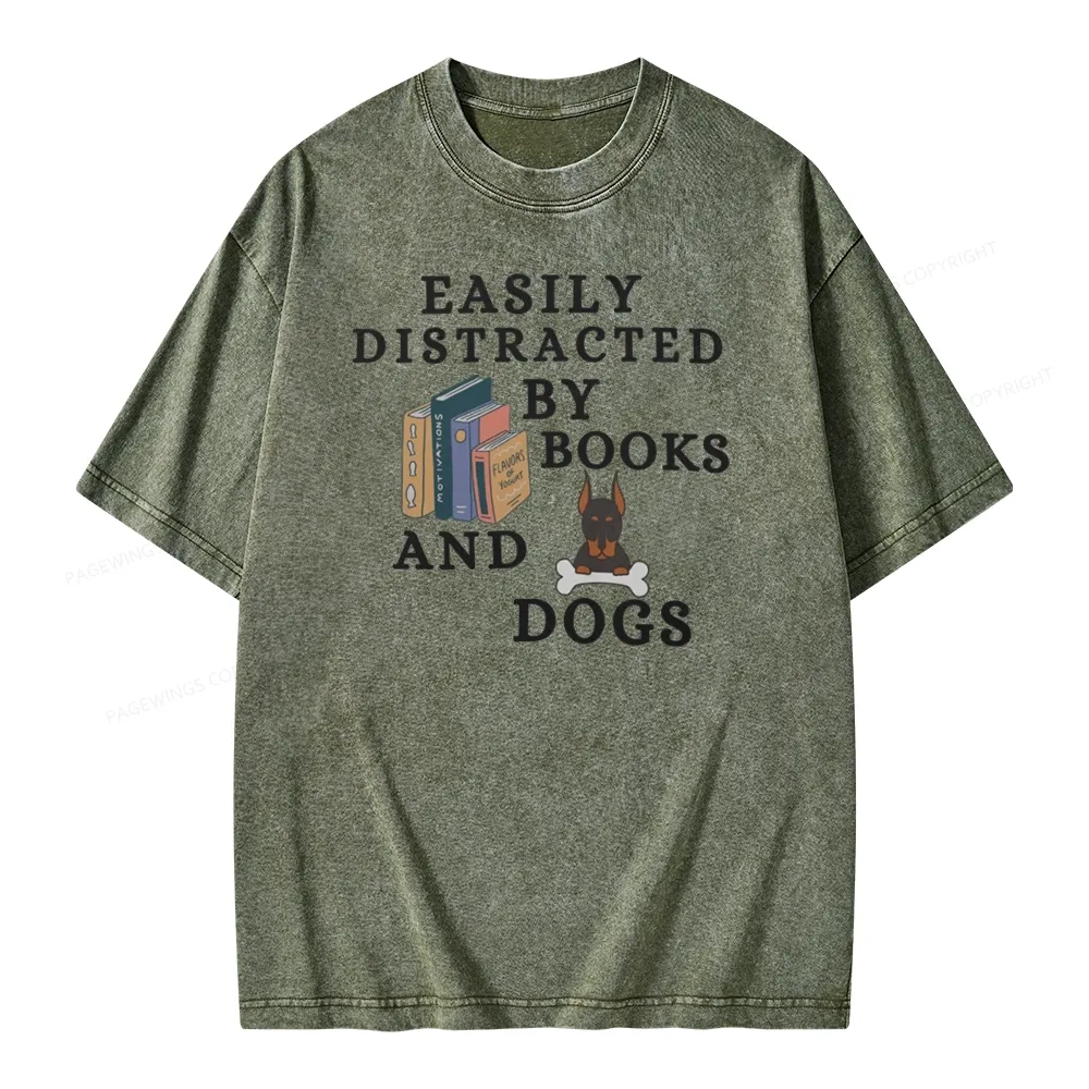 Pagewings Emotionally Attached To Fictional Characters Unisex Washed T