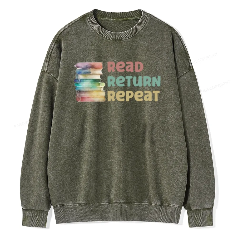 Pagewings To Kill a Mockingbird Unisex Washed Sweatshirt
