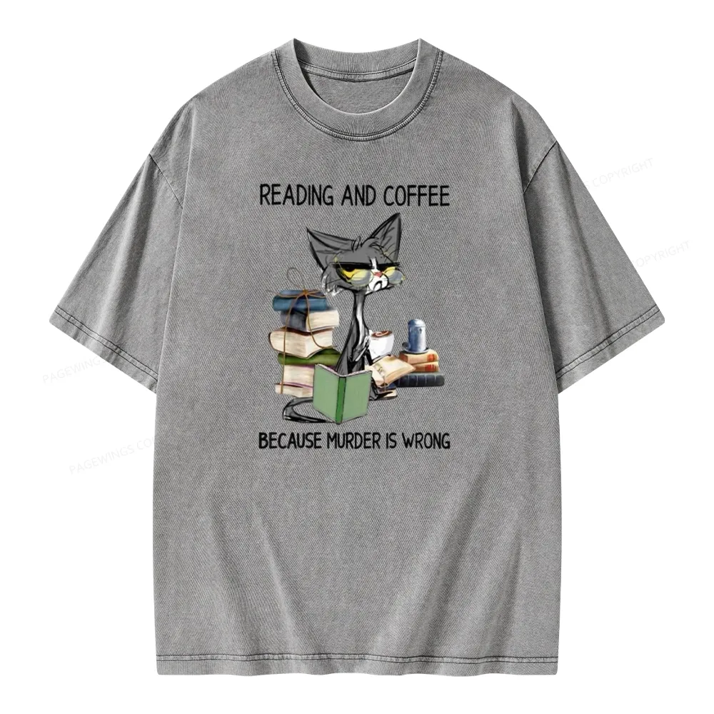 Pagewings Emotionally Attached To Fictional Characters Unisex Washed T