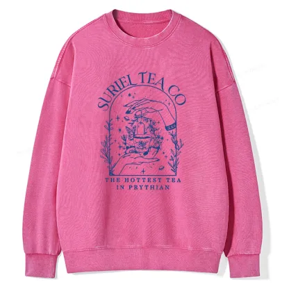 Pagewings A Court Of Thorns And Roses Unisex Washed Sweatshirt