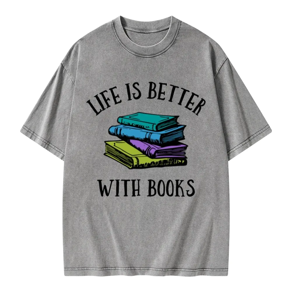Pagewings Emotionally Attached To Fictional Characters Unisex Washed T