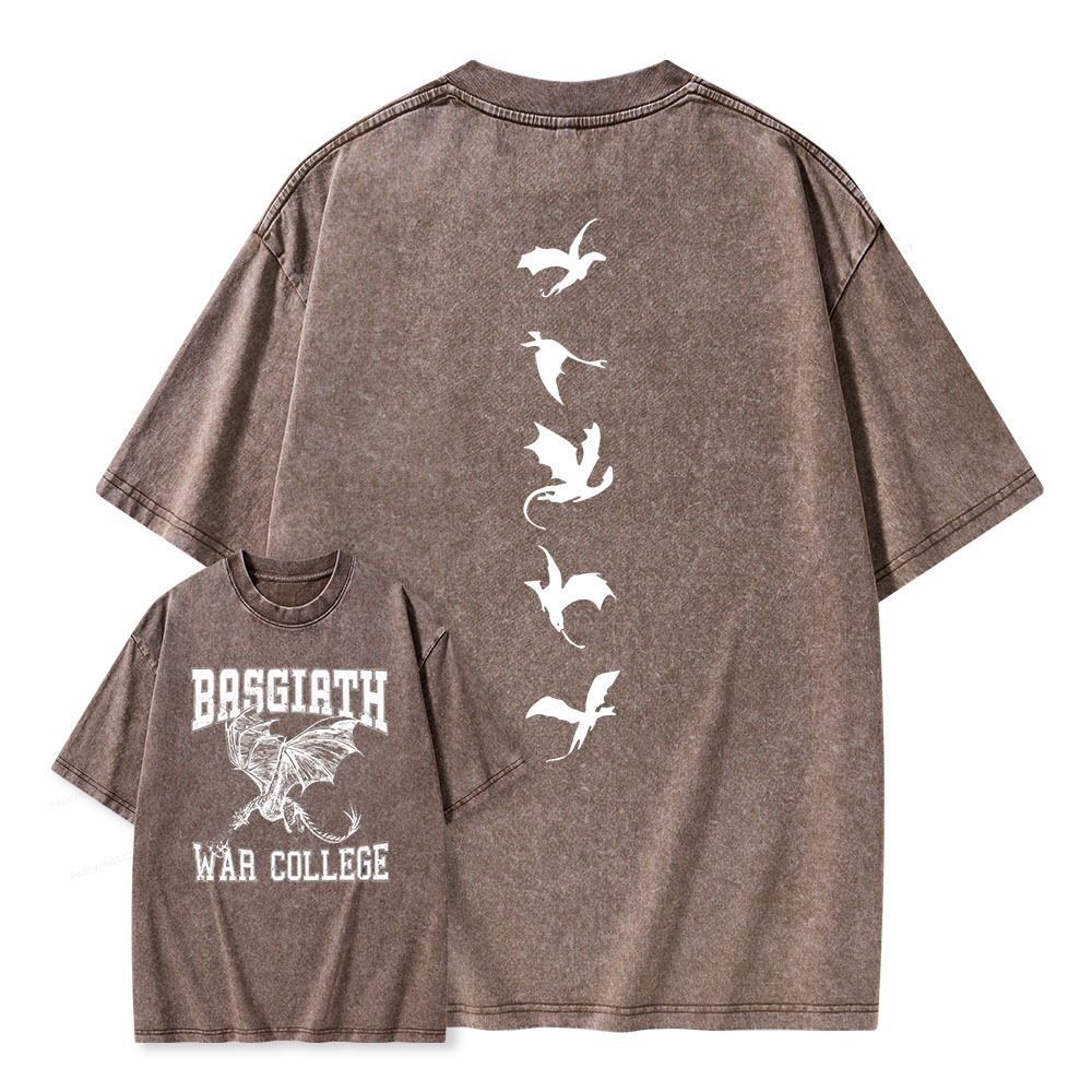 Pagewings Basgiath War College Unisex Washed T-shirt