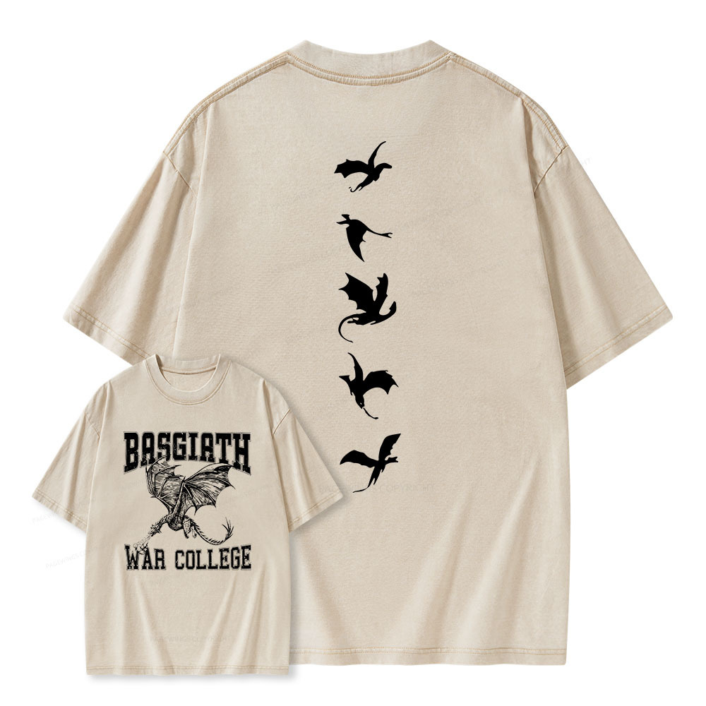 Pagewings Basgiath War College Unisex Washed T-shirt