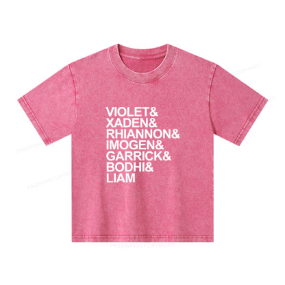 Pagewings Fourth Wing MC Classic T-Shirt Unisex Kids Washed T-shirt