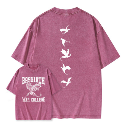 Pagewings Basgiath War College Unisex Washed T-shirt