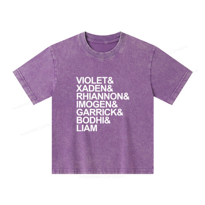 Pagewings Fourth Wing MC Classic T-Shirt Unisex Kids Washed T-shirt