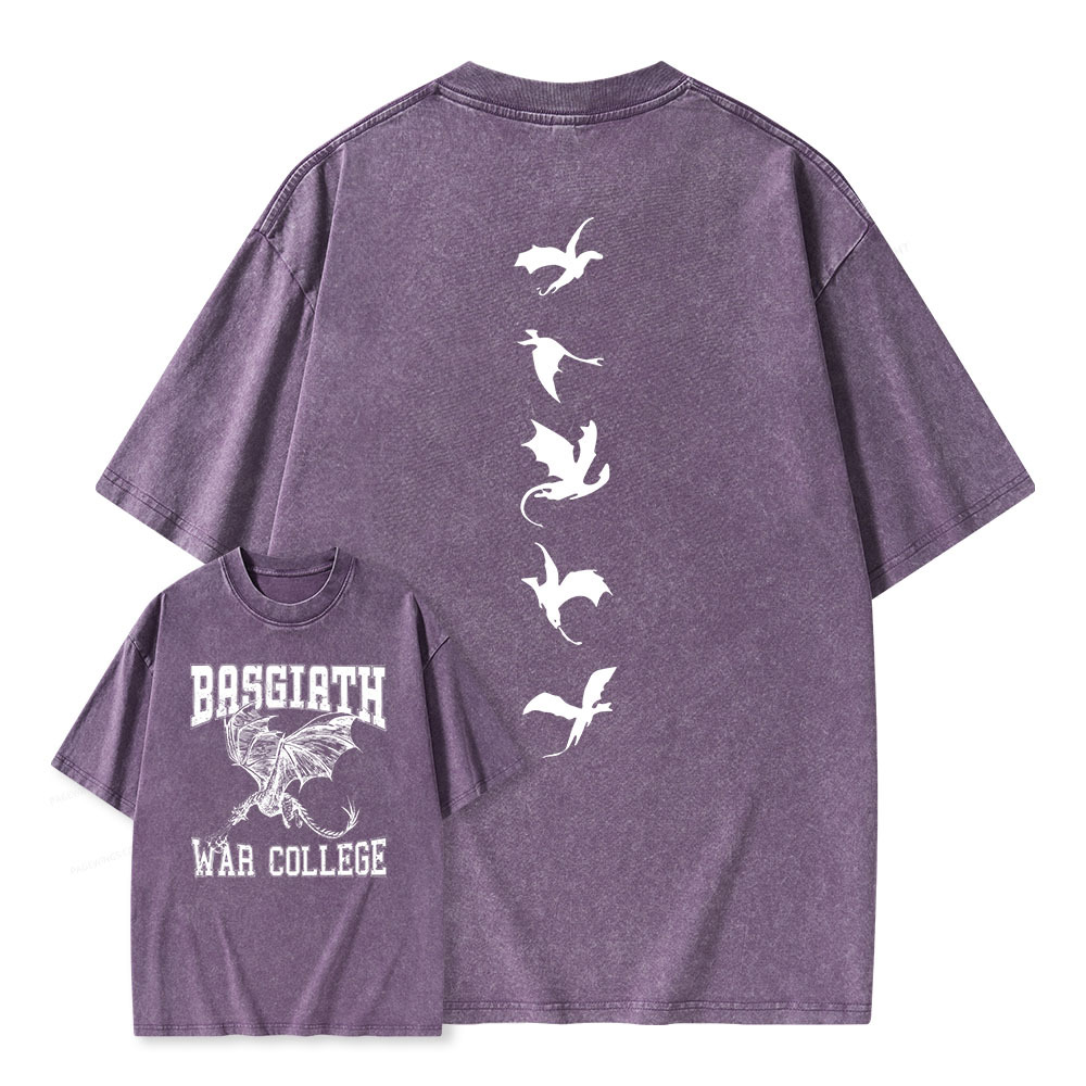 Pagewings Basgiath War College Unisex Washed T-shirt