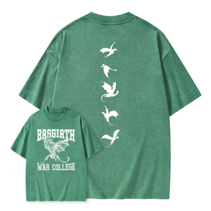 Pagewings Basgiath War College Unisex Washed T-shirt