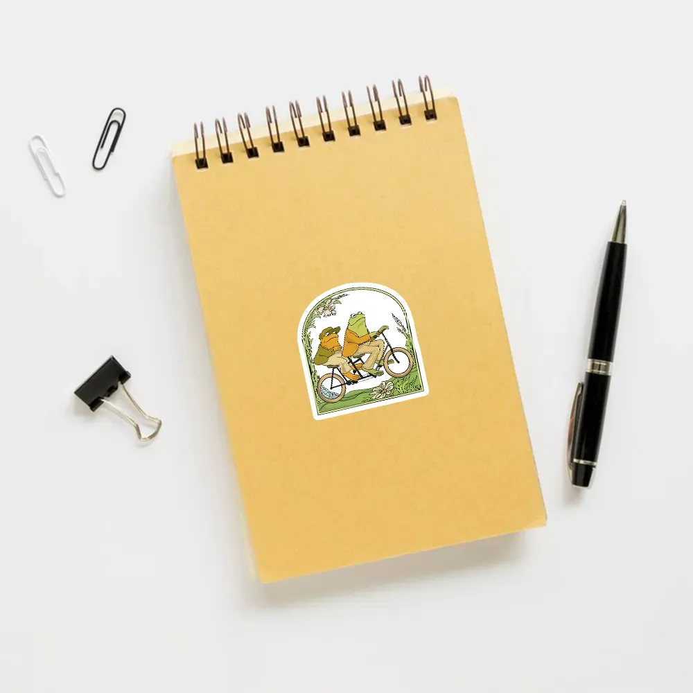 Pagewing Frog And Toad Book Vintage Sticker