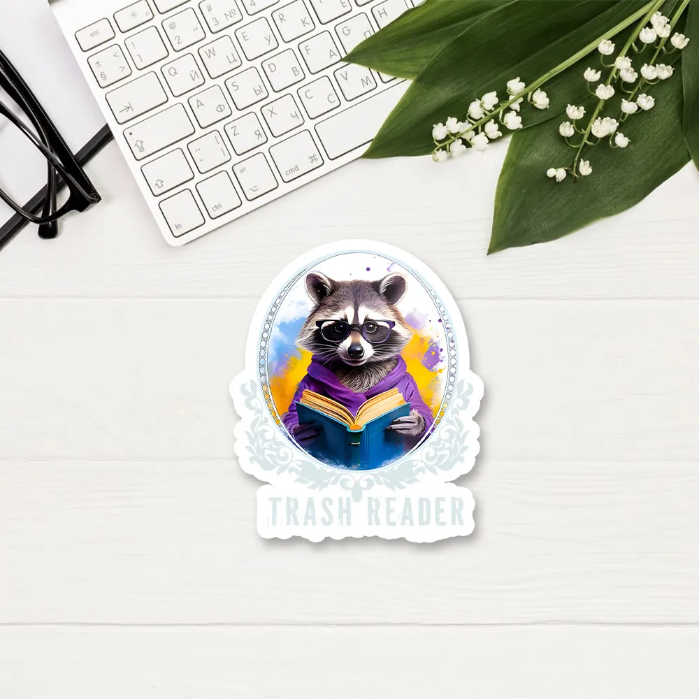 Pagewing Trash Reader Sticker
