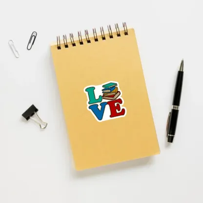 Pagewing Book Lovers Sticker