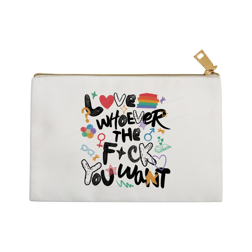Pagewings Love Whoever The F*ck You Want Pouch