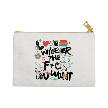 Pagewings Love Whoever The F*ck You Want Pouch