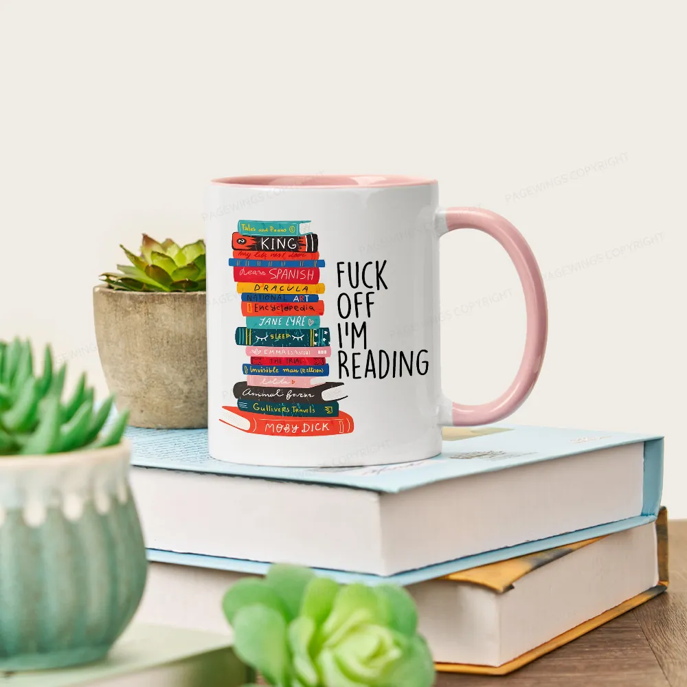 Pagewings I'm Reading Books Mug