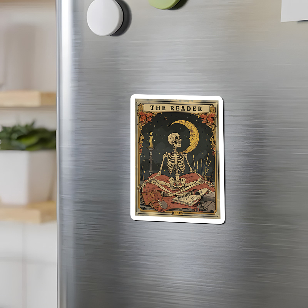 Pagewings The Reader Tarot Card Fridge Magnet