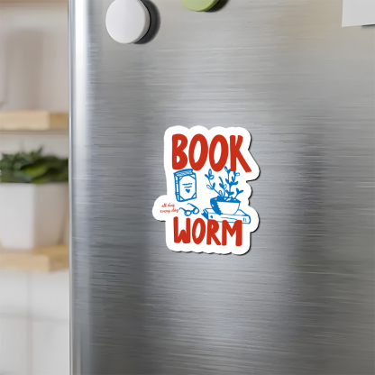 Pagewings Bookworm Fridge Magnet