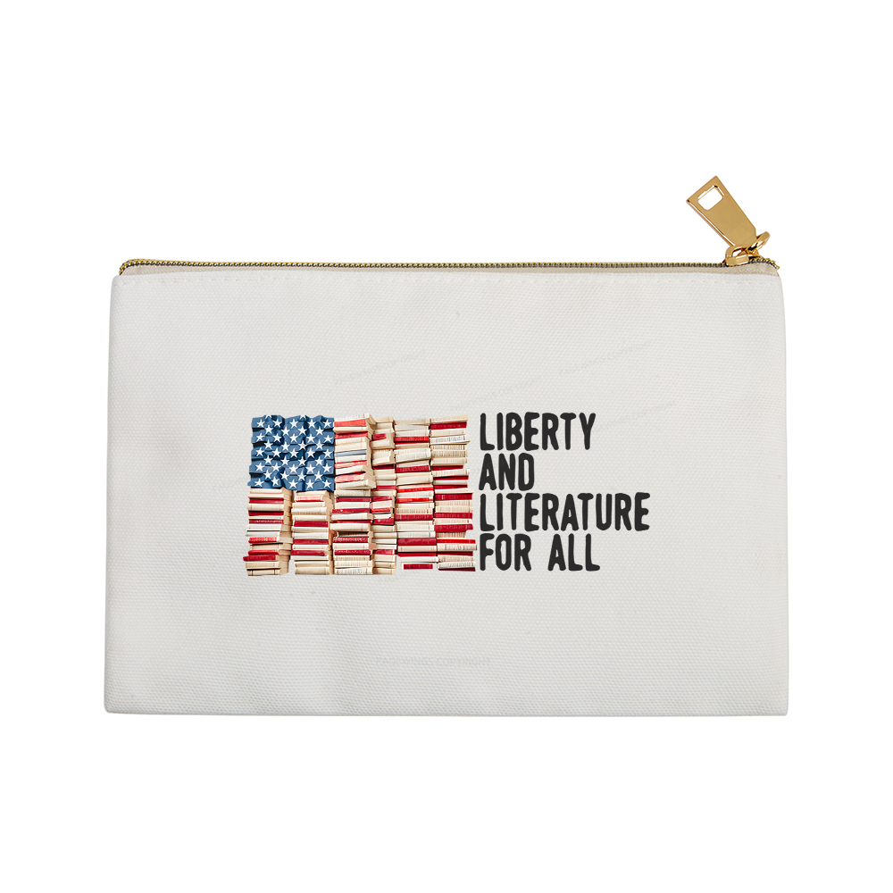 Pagewings Liberty And Literature For All Pouch