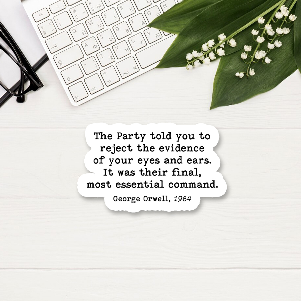 Pagewings It Was Their Final Most Essential Command Sticker