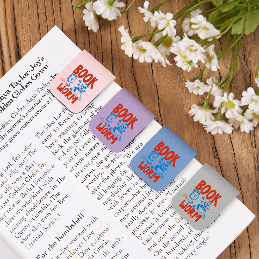 Pagewings Bookworm Magnetic Bookmark
