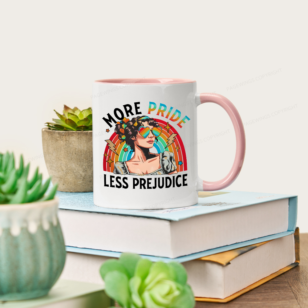 Pagewings More Pride Less Prejudice Mug