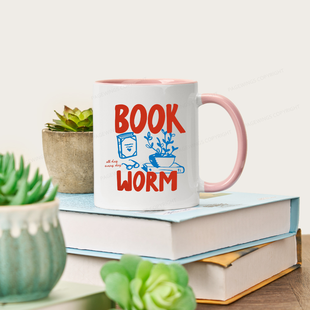 Pagewings Bookworm Mug