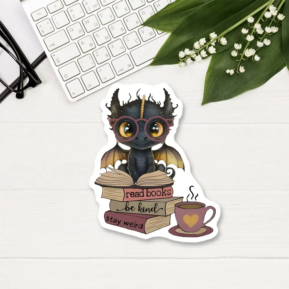 Pagewings Fourth Wing Dargon Sticker