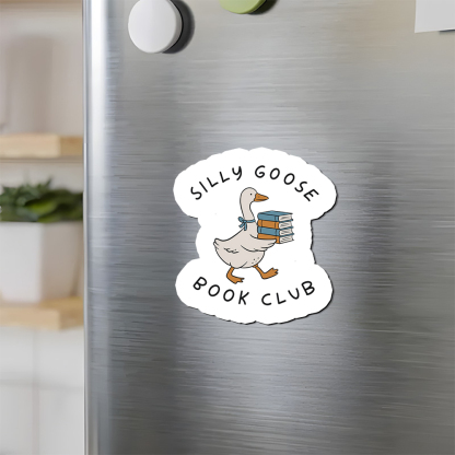 Pagewings Silly Goose Book Club Fridge Magnet