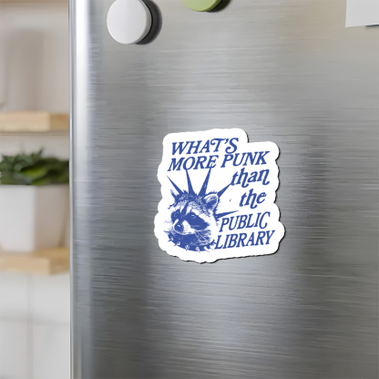 Pagewings What’s More Punk Than The Public Library Fridge Magnet