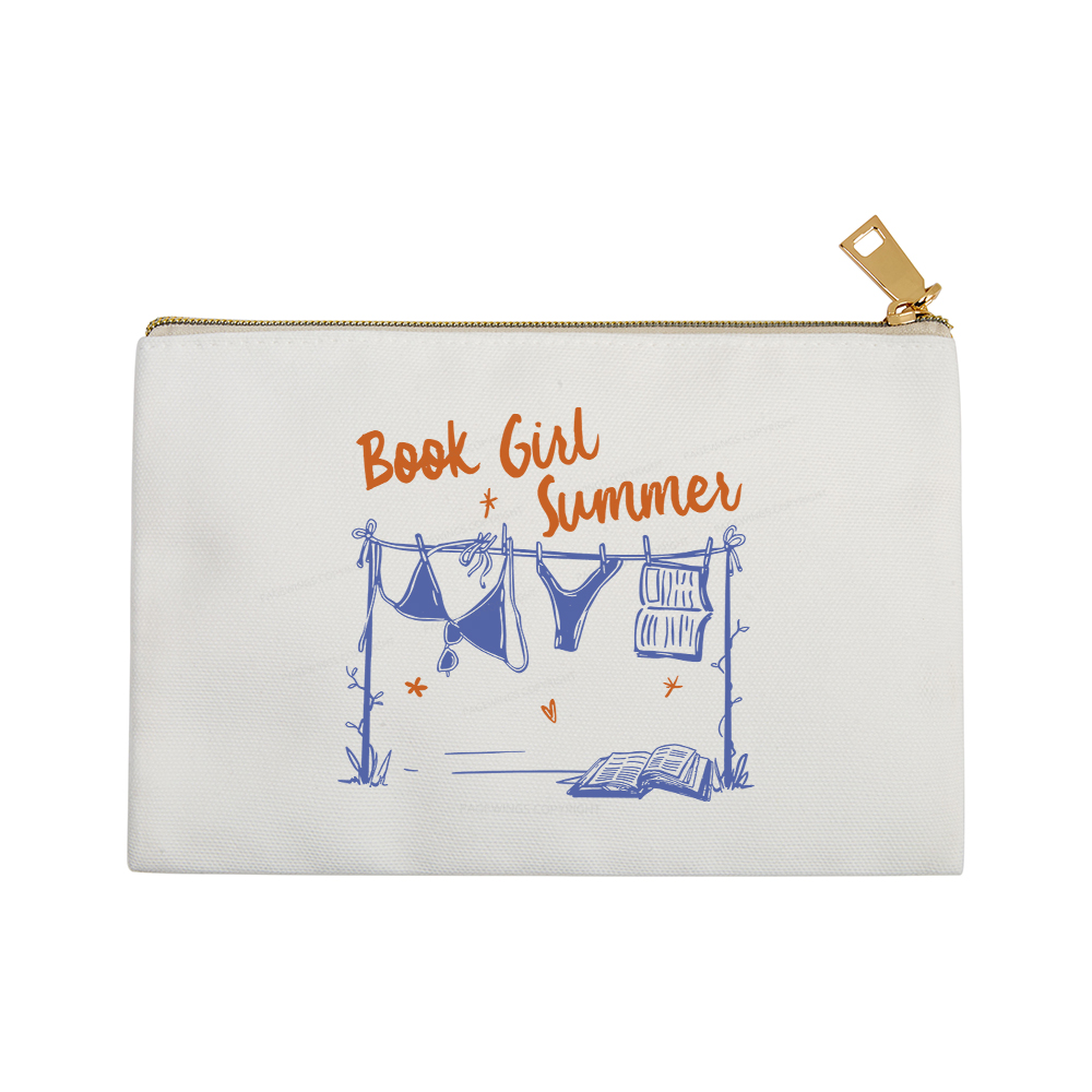Pagewings Book Girl Summer Bookish Pouch