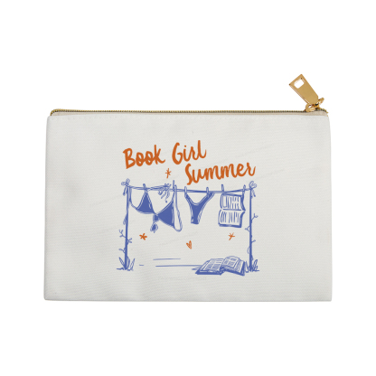 Pagewings Book Girl Summer Bookish Pouch