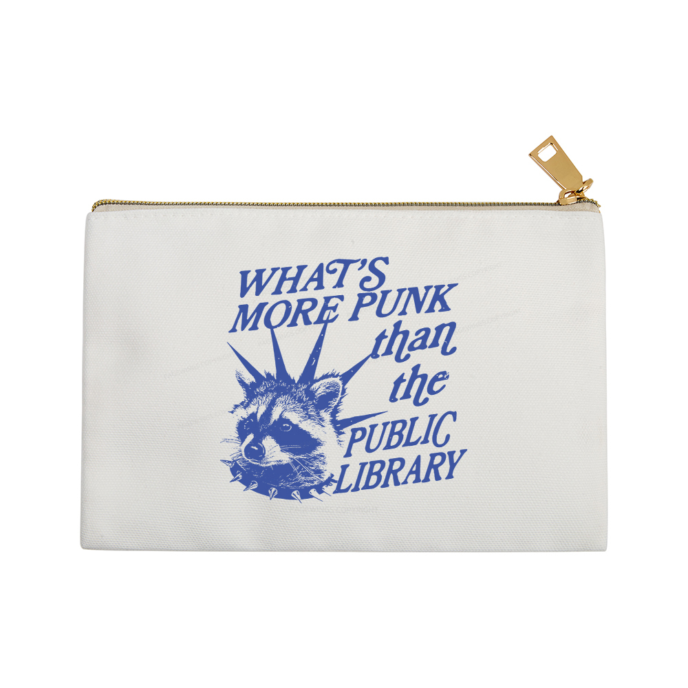 Pagewings What’s More Punk Than The Public Library Pouch