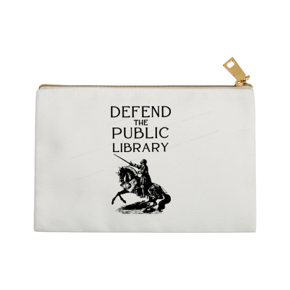Pagewings Defend The Public Library Pouch