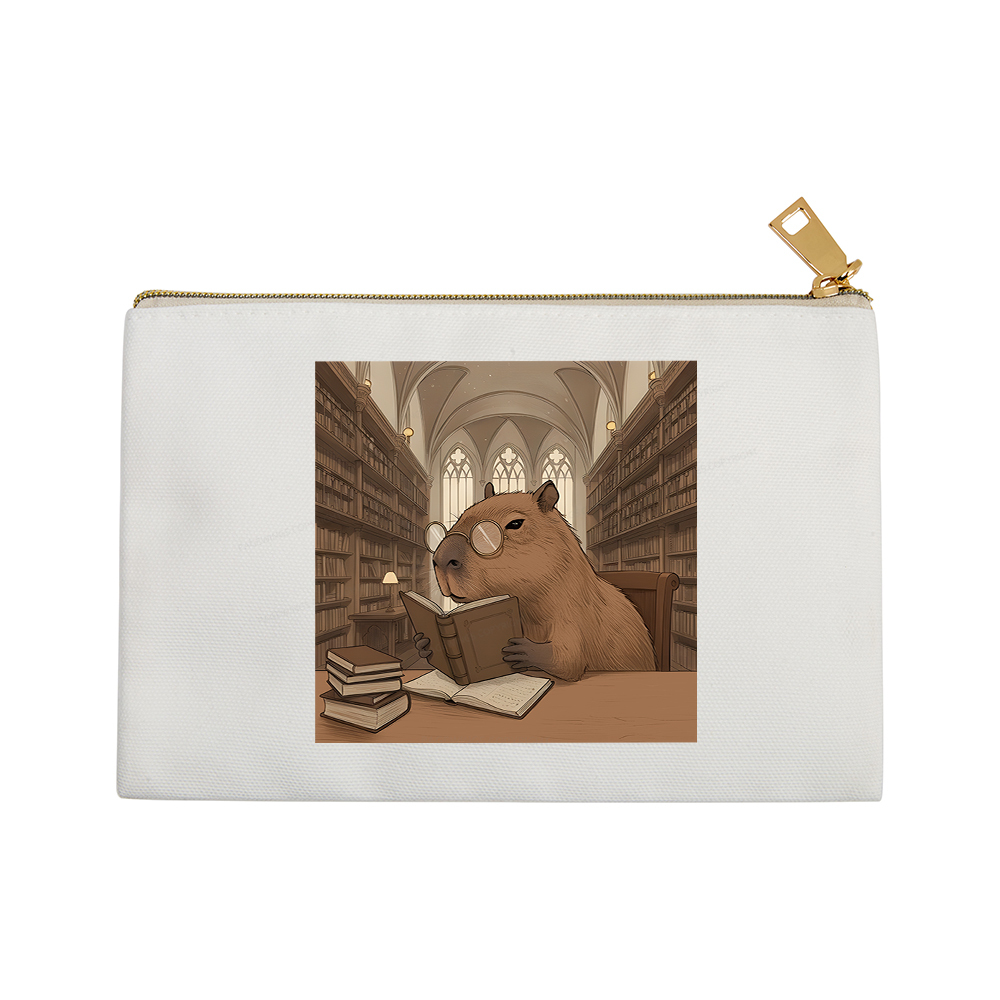 Pagewings The Reader Capybara Pouch