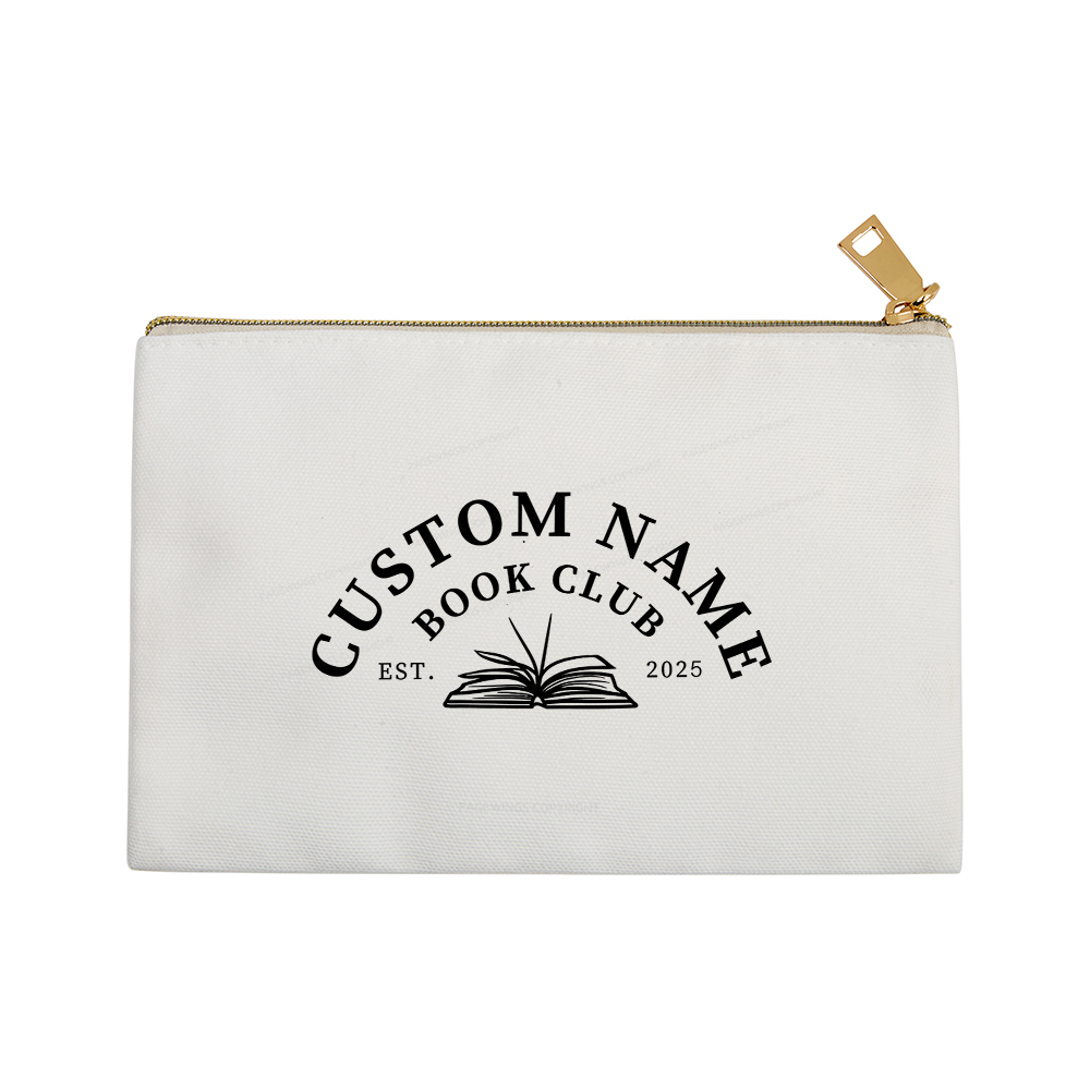Pagewings Personalized Custom Book Club Pouch